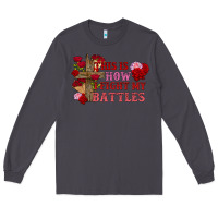 Smoke This is how i fight my battles Valentine's Day Long Sleeve Tee - FaDigitalArtStudio