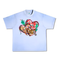 Grape Ice nurse hearts Urban Heavy Tee - CowGirlArtShop