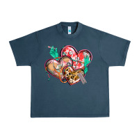 Midnight Navy nurse hearts Urban Heavy Tee - CowGirlArtShop