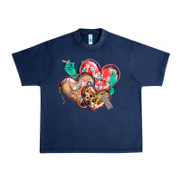 Navy nurse hearts Urban Heavy Tee - CowGirlArtShop