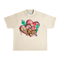 Sandshell nurse hearts Urban Heavy Tee - CowGirlArtShop