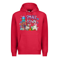 Cardinal Small Town Easter Day Premium Hoodie - CowhideDigitalArt