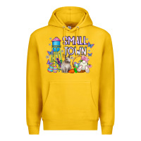 Lemon Small Town Easter Day Premium Hoodie - CowhideDigitalArt