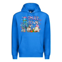 True Royal Small Town Easter Day Premium Hoodie - CowhideDigitalArt