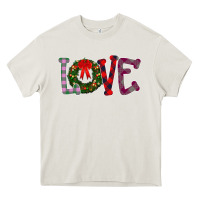 Cream Love Christmas Heavy Core Tee - Bettercallsaul