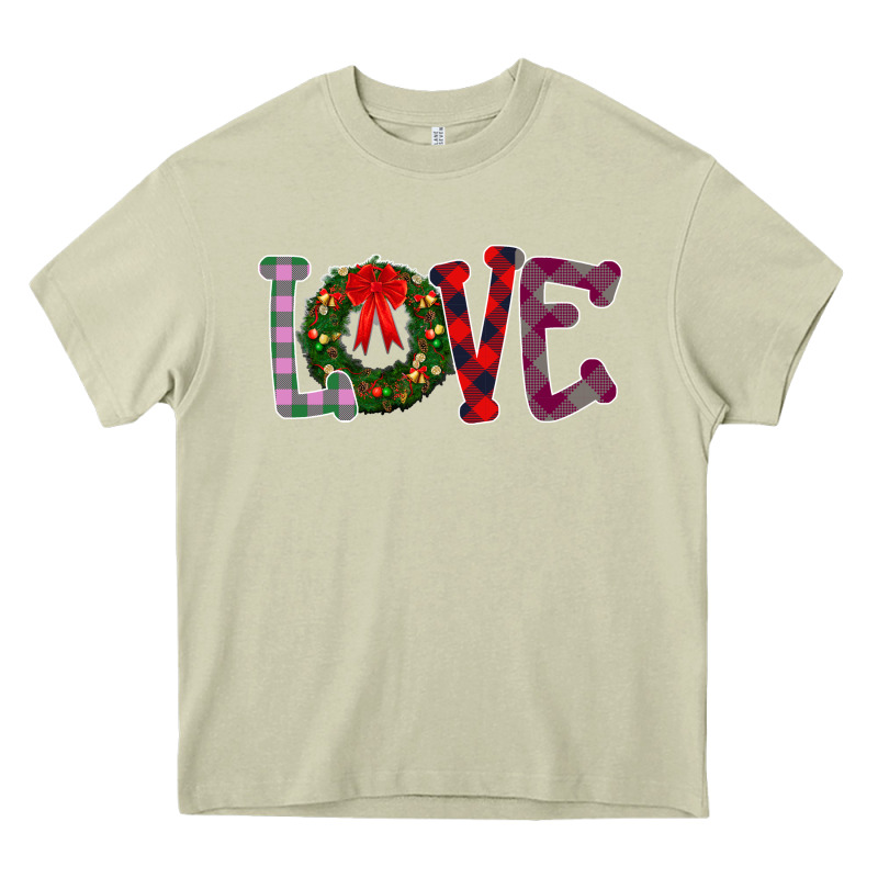Love Christmas Heavy Core Tee by Bettercallsaul | Teevron