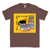 Chestnut life is better with cats and books Classic Tee - TumblerDesignByShophia