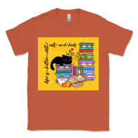 Copper life is better with cats and books Classic Tee - TumblerDesignByShophia