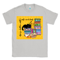 Moon Dust life is better with cats and books Classic Tee - TumblerDesignByShophia