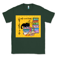 Sports Green life is better with cats and books Classic Tee - TumblerDesignByShophia