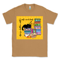 Toasted Coconut life is better with cats and books Classic Tee - TumblerDesignByShophia