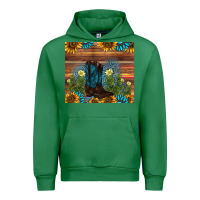 Emerald boot cactus sunflower gemstone Urban Hoodie - AdoDesignShop