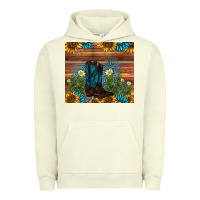 Pigment Pistachio boot cactus sunflower gemstone Urban Hoodie - AdoDesignShop