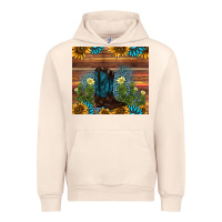Sandshell boot cactus sunflower gemstone Urban Hoodie - AdoDesignShop