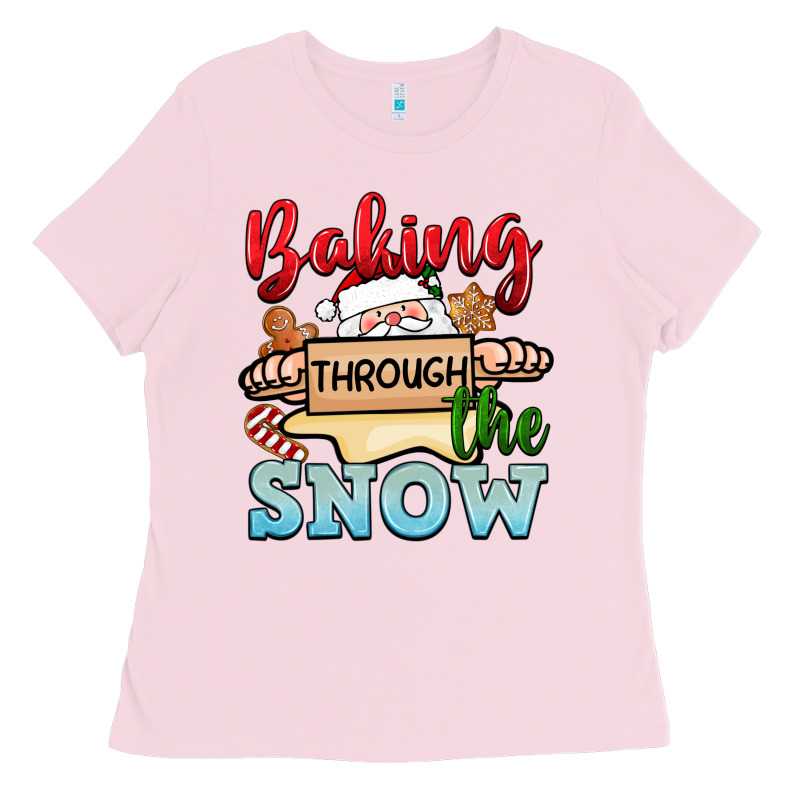 Baking Through The Snow Ladies Tee by NancyCooperArtShop | Teevron