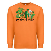 Carrot st. patricks day registered nurse rn Premium Sweatshirt - BarkalooDesign