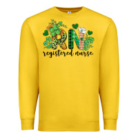 Lemon st. patricks day registered nurse rn Premium Sweatshirt - BarkalooDesign