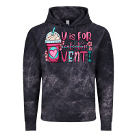 Cloud Black v is for valentine venti coffee cup Vintage Hoodie - OliviaCreatesArt