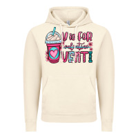Vintage Artic v is for valentine venti coffee cup Vintage Hoodie - OliviaCreatesArt