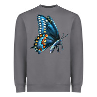 Storm Black Shallowtail Heavyweight Sweatshirt - LillyAllenDesigns