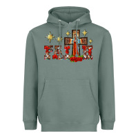 Sage faith our lady of guadalupe cross Heavyweight Hoodie - BarkalooDesign
