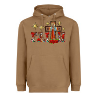 Toasted Coconut faith our lady of guadalupe cross Heavyweight Hoodie - BarkalooDesign