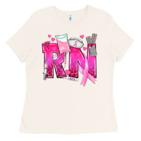 Bone Breast Cancer RN Registered Nurse Ladies Tee - texasbilliewilder