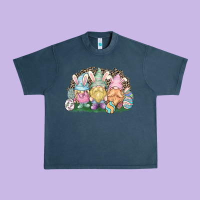 Easter Day Gnomes Urban Heavy Tee Designed By Howdyjamesfarm