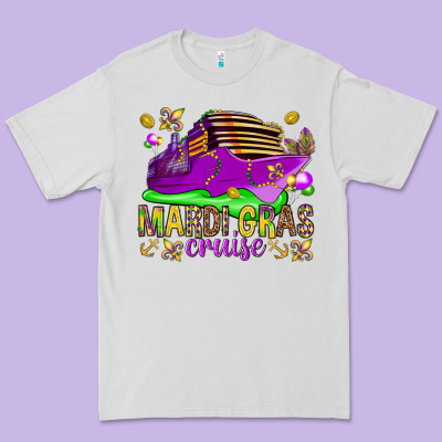 Mardi Gras Cruise Premium Tee Designed By Nancycooperartshop