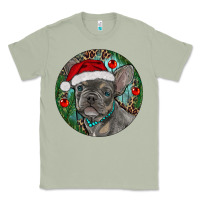 Matcha Frenchie Christmas Classic Tee - RanaPortraitStore