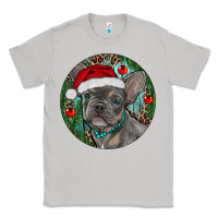 Moon Dust Frenchie Christmas Classic Tee - RanaPortraitStore