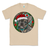 Mushroom Frenchie Christmas Classic Tee - RanaPortraitStore