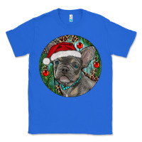 True Royal Frenchie Christmas Classic Tee - RanaPortraitStore