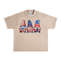 French Oak usa fourth of july gnomes Urban Heavy Tee - RanaPortraitStore