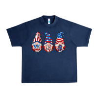 Navy usa fourth of july gnomes Urban Heavy Tee - RanaPortraitStore