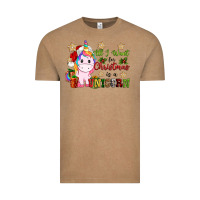 Vintage Coffee all i want for christmas is a unicorn Vintage Tee - CowGirlArtShop