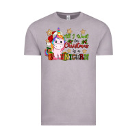 Vintage Zinc all i want for christmas is a unicorn Vintage Tee - CowGirlArtShop