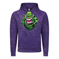 Cloud Purple halloween green slimer ghost Vintage Hoodie - longCreatives