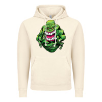 Vintage Artic halloween green slimer ghost Vintage Hoodie - longCreatives