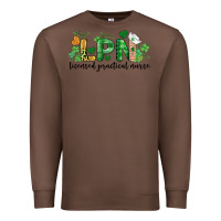 Chestnut st. patricks day registered nurse lpn heart Premium Sweatshirt - BarkalooDesign