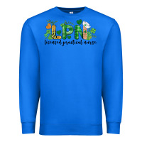 True Royal st. patricks day registered nurse lpn heart Premium Sweatshirt - BarkalooDesign