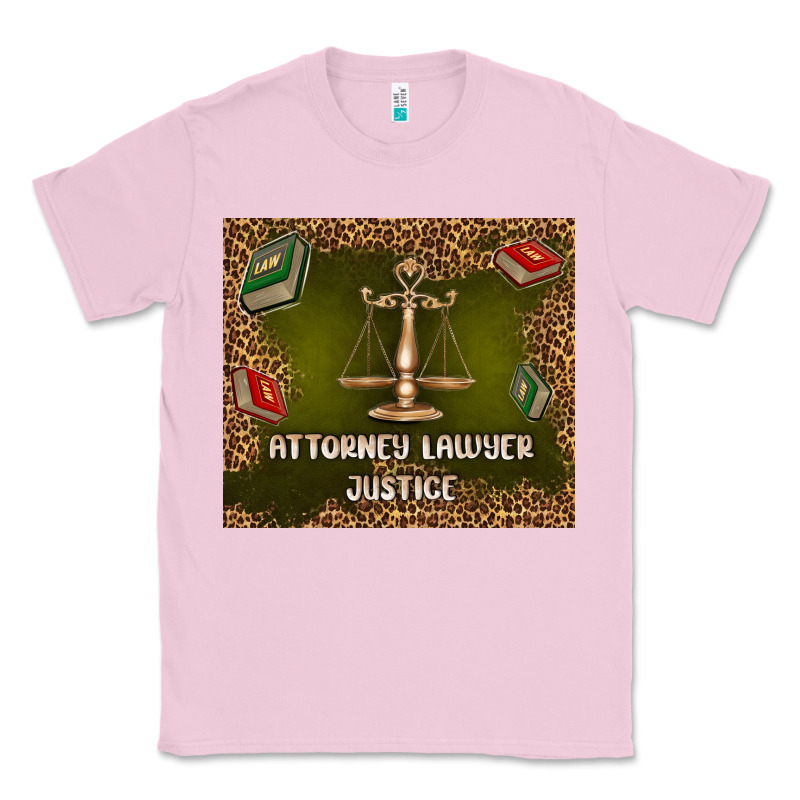 Attorney Lawyer Justice Classic Tee by TumblerDesignByShophia | Teevron
