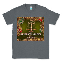 Charcoal Heather attorney lawyer justice Classic Tee - TumblerDesignByShophia