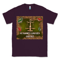 Plum attorney lawyer justice Classic Tee - TumblerDesignByShophia