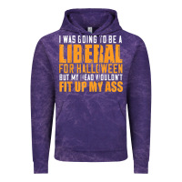 Cloud Purple i was going to be a liberal for halloween but my head Vintage Hoodie - longCreatives