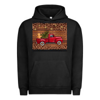 Pigment Black Christmas truck Urban Hoodie - AdoDesignShop