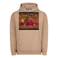 Pigment Burro Christmas truck Urban Hoodie - AdoDesignShop