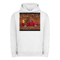 Pigment Lunar Rock Christmas truck Urban Hoodie - AdoDesignShop