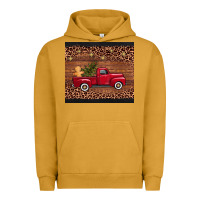 Pigment Peanut Butter Christmas truck Urban Hoodie - AdoDesignShop