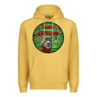 Antique Gold mule buck deer head christmas Premium Hoodie - LillyAllenDesigns